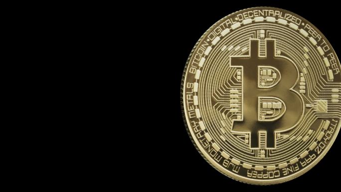 高质量比特币金币素材元素