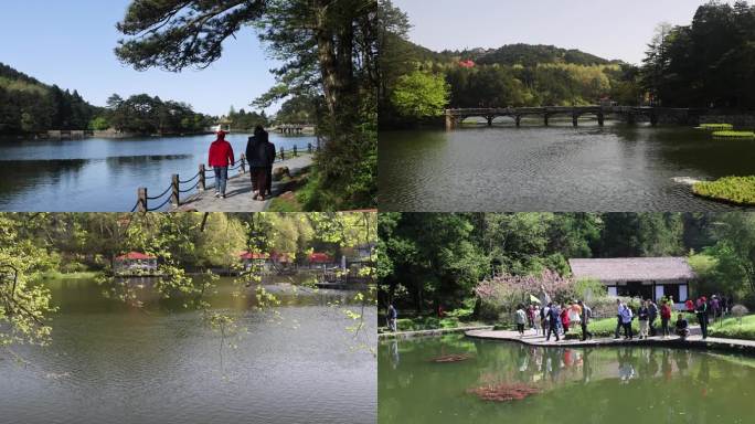 可商用 庐山如琴湖 游庐山