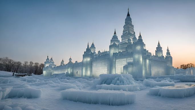 冰雪大世界 冰雪城堡游乐场 冰雪童话世界