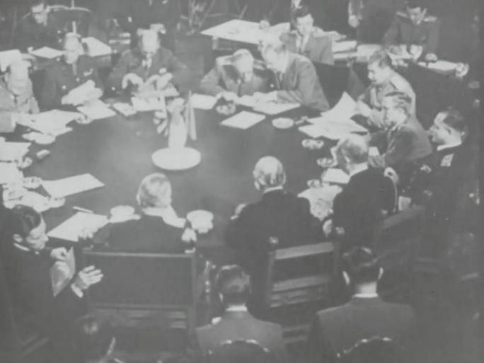 1945年 波茨坦会议影像