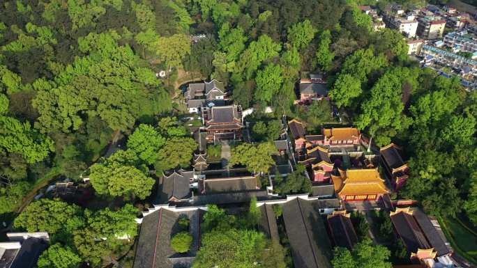 已禁飞绝版岳麓山湖大师大航拍视频1901