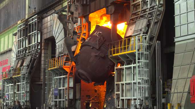 钢铁炼钢厂钢铁厂炼钢冶炼钢铁产业民族工业