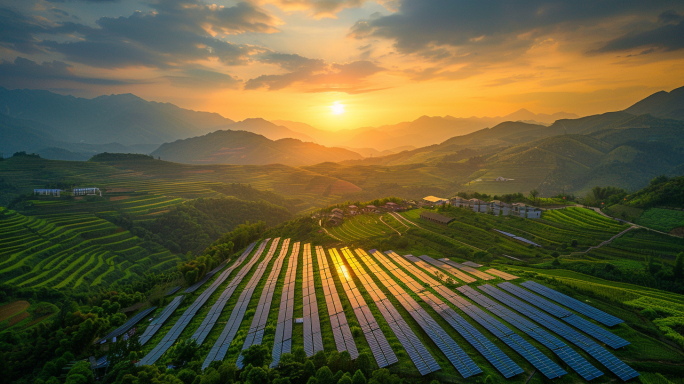 太阳能 光伏 新能源 发电站 电网