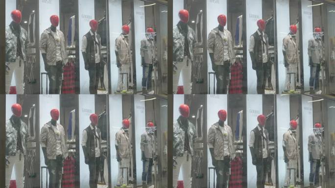 服装店衣服展示