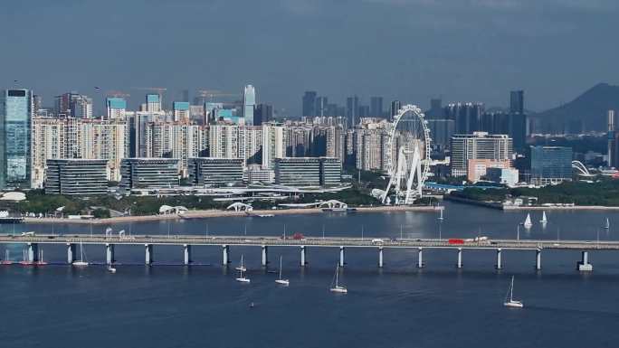 前海4k航拍
