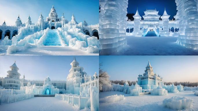冰雪大世界 冰雕艺术 冰雪节