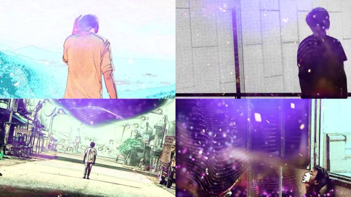 歌曲《感官先生》LED舞台背景视频