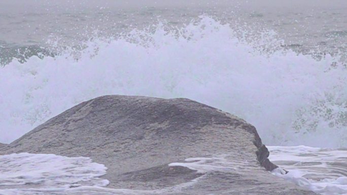 岩石 海浪