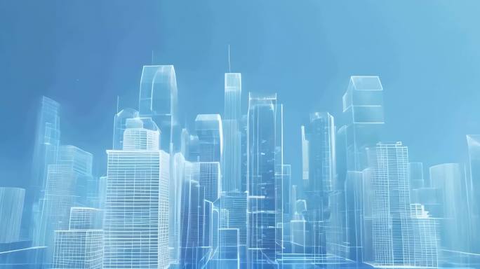 蓝色科技智慧城市