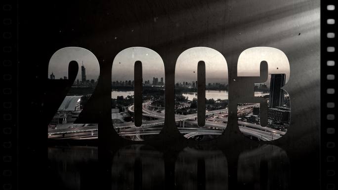 4K 黑白胶片年份切换 时间回顾