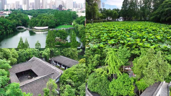 航拍合肥包公祠