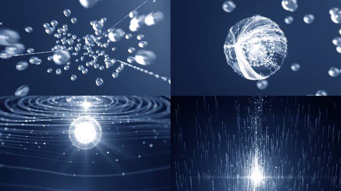 化妆品分子皮肤渗透修复激活C4D+AE