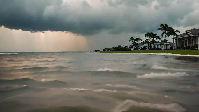 佛罗里达的飓风台风