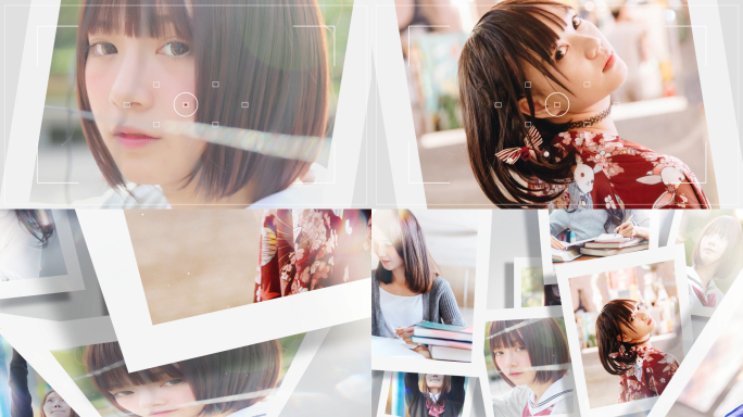 【4K无插件】模拟照相机拍照效果AE模板