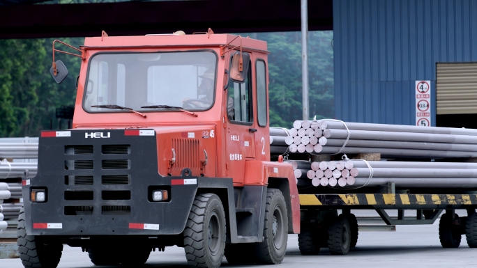 铝棒生产 打包运输