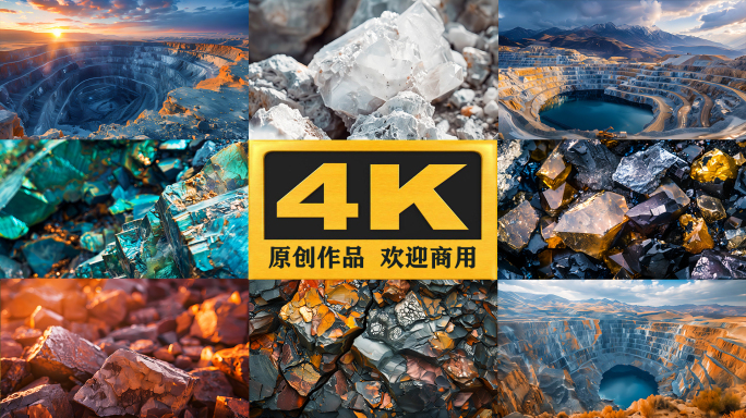 【4K】铁 铜 锂 金矿