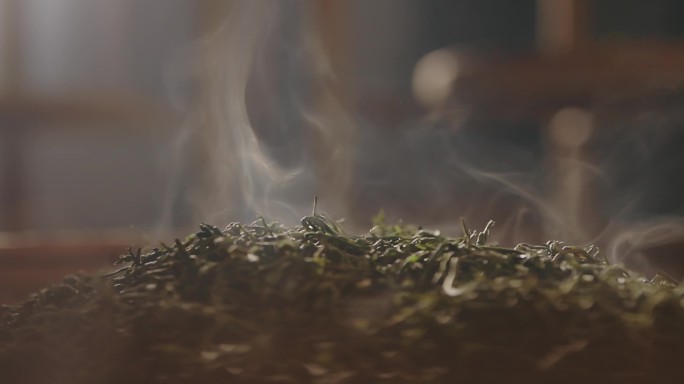 4K 茶叶 炒茶 品茶 喝茶 制茶 禅茶