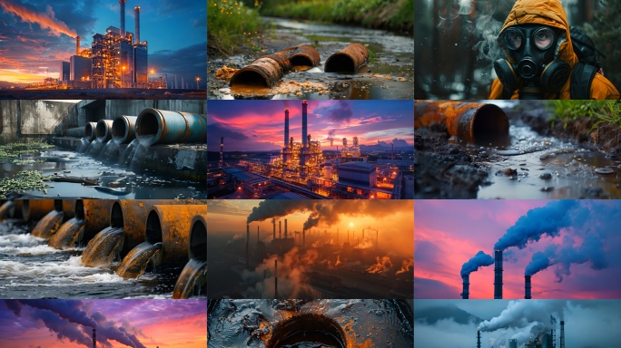 工业排放环境污染污水排放污染水体