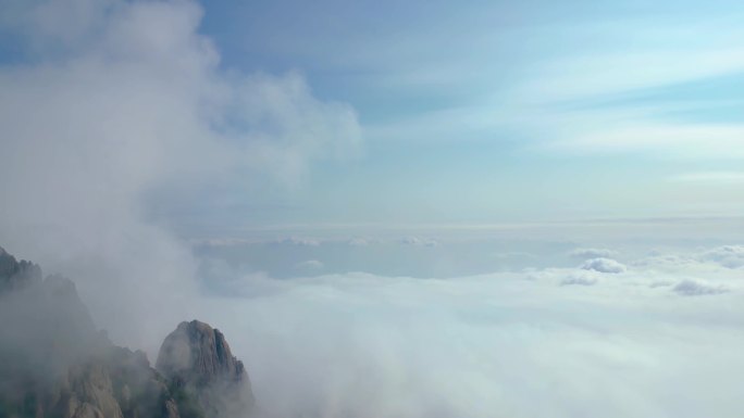 安徽黄山风景视频素材44