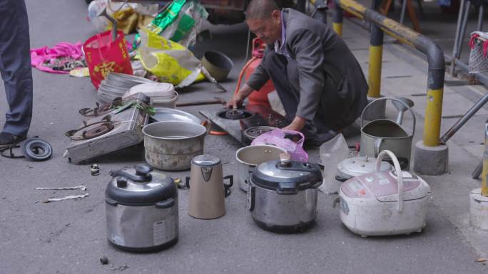 南方浙江农村集市