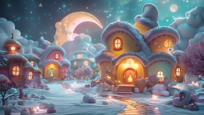 【合集】六一卡通场景素材