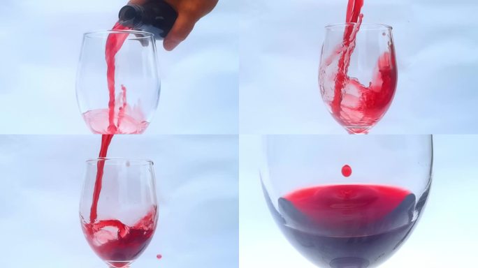红酒酒滴视频素材