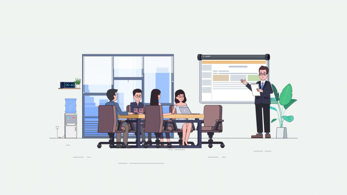 MG讨论动画MG讲课MG会议MG角色