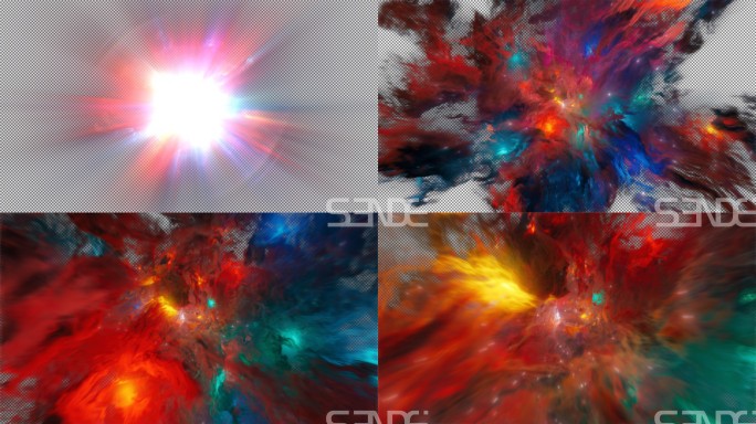 宇宙星云穿梭