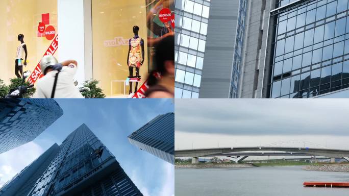 繁华都市 城市发展 韩国首尔 城市生活