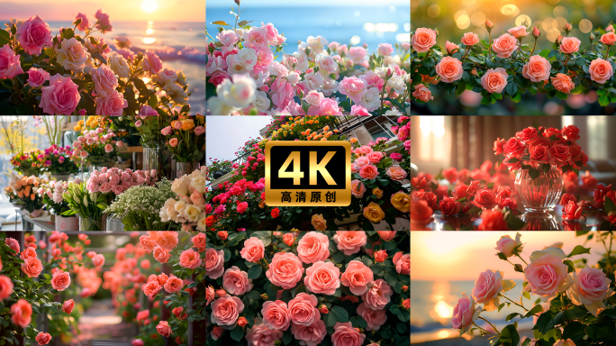 玫瑰月季花合集