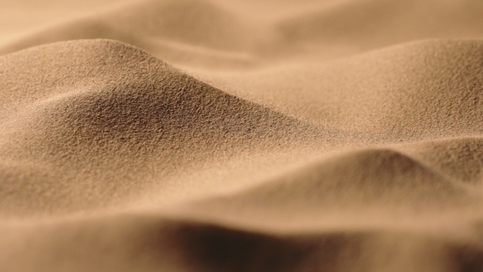 沙子风沙风吹沙子手握沙子流逝