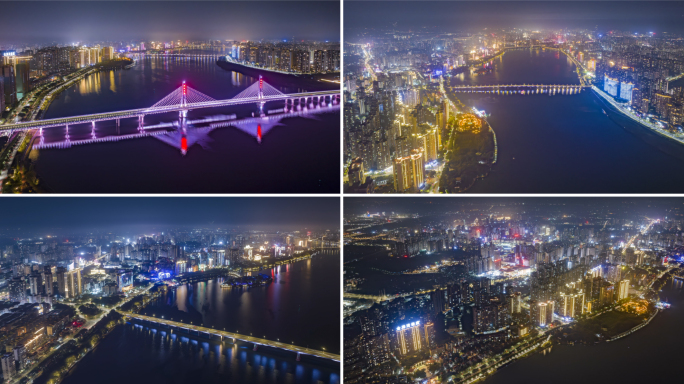 清远夜景延时合集