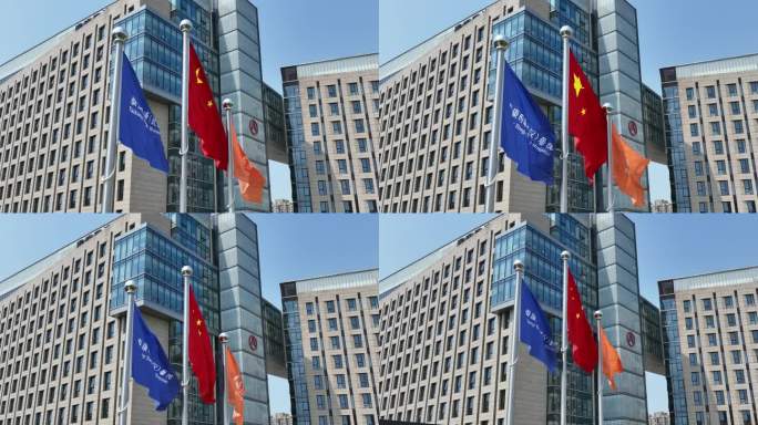 湖北武汉泰康同济(武汉)医院航拍