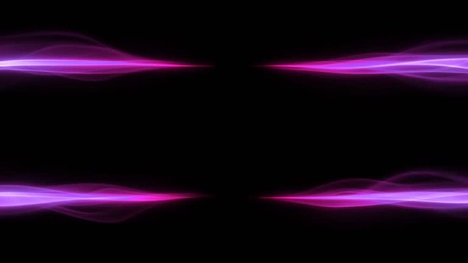粒子线条紫洋红色飘带光线背景光谱分流特效