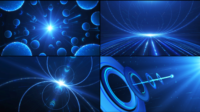 星空穿梭粒子企业年会发布开场