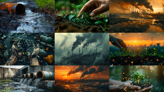 生态保护环境破坏污染环境污水排放