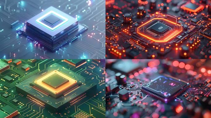 AI核心芯片电路板科技
