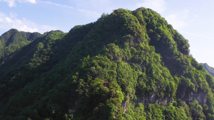 峡谷 重峦叠嶂 岩溶 航拍贵州