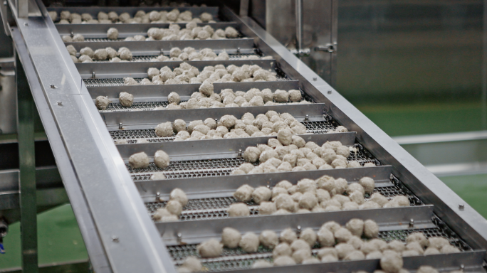 丸子加工生产流程生产线流水线火锅丸子丸滑