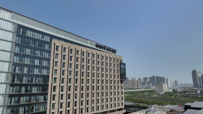 湖北武汉泰康同济(武汉)医院航拍