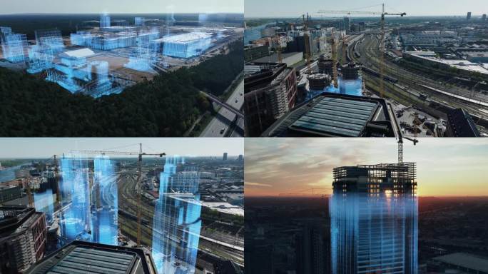 虚拟建筑城市建设数字化建设