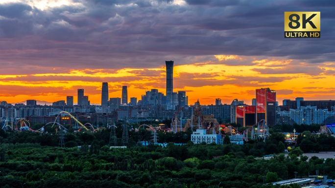 北京城市地标建筑延时合集