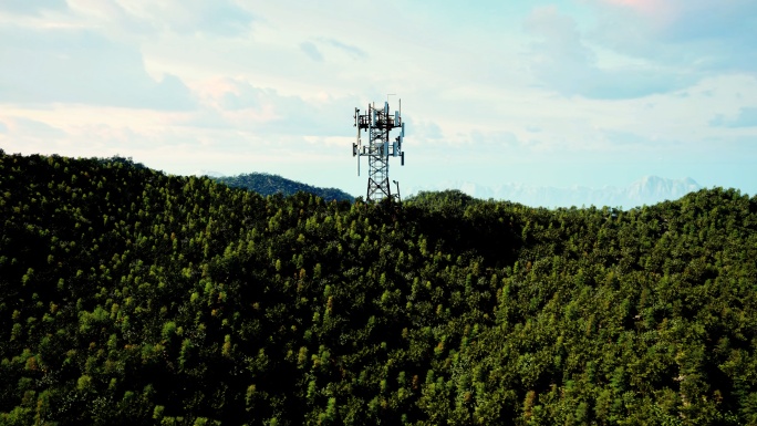 5G基站 信号塔 发射塔通信塔 无线通信