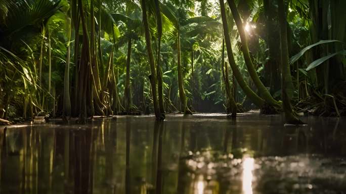 亚马逊热带雨林原始森林