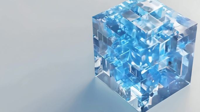 科技未来抽象立方体