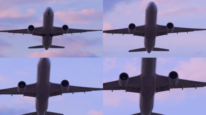 飞机起飞收起落架（1080p）