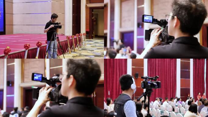 媒体工作者记者会议记者摄影师摄像师