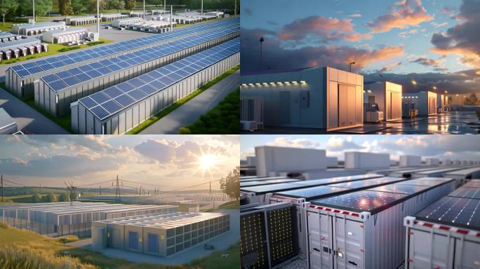 新质生产力电力储能设施电储能站光伏储能站