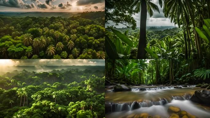 热带雨林、热带丛林