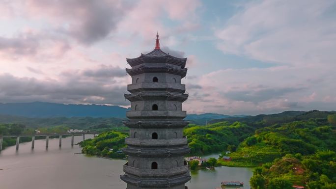 【4K】佛塔古寺